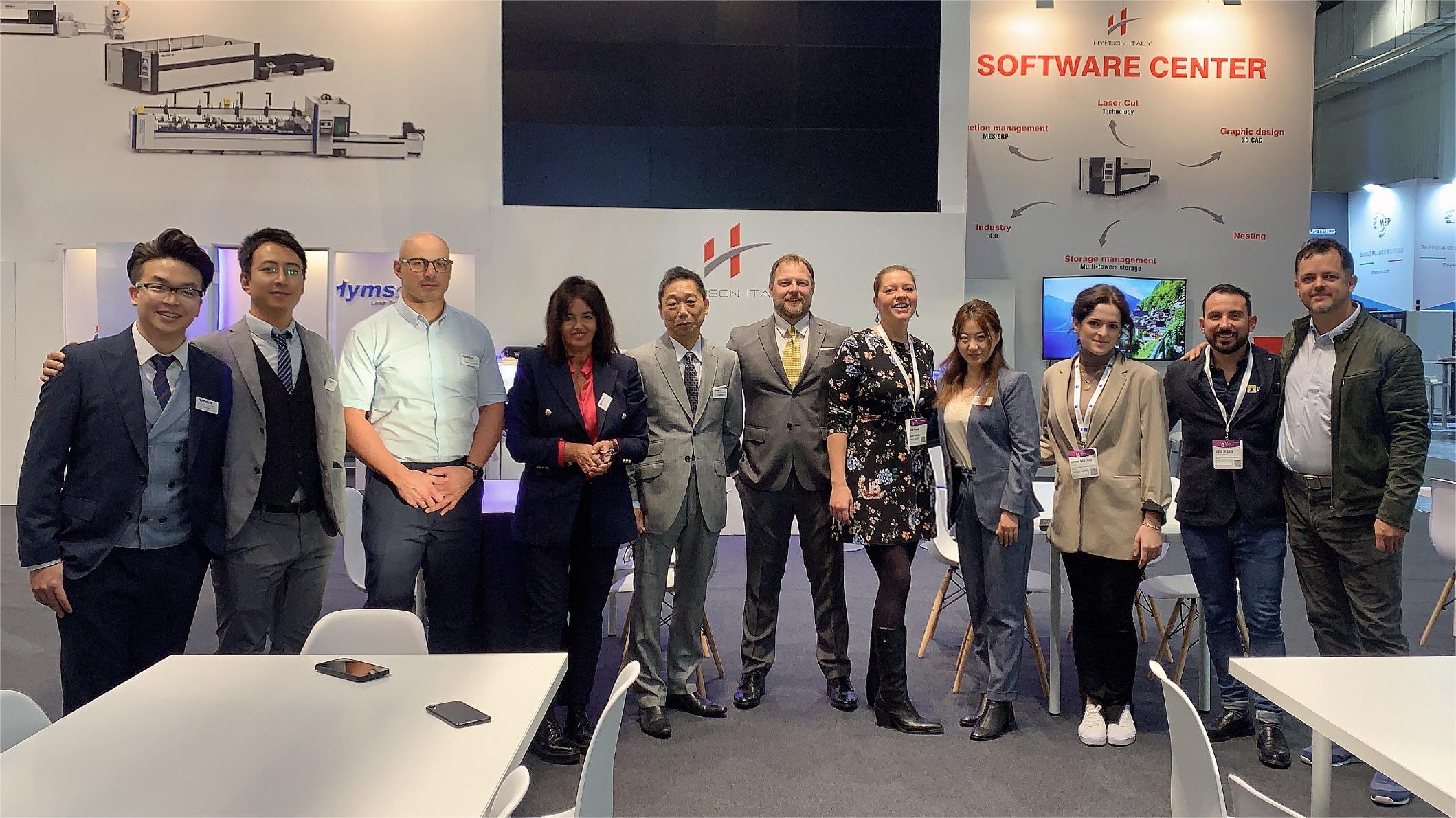 Hymson just successfully finished the Euroblech 2022