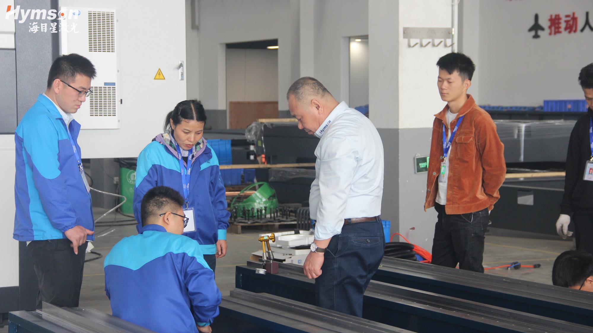 Attention! Fiber Laser Cutting Machine with a 24 Meter-Long Settled in Overseas Customers!